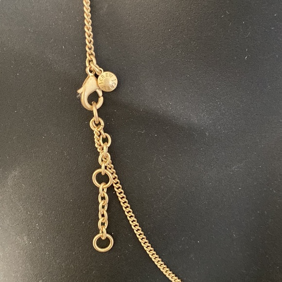 J. Crew Tortoise Shell Beaded Statement Necklace - Picture 2 of 2